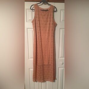 C. Wonder XL Sleeveless Lace Maxi Dress